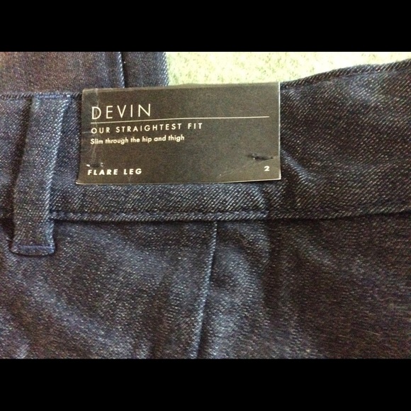 Ann Taylor Denim - NWT Ann Taylor flare dark wash jeans